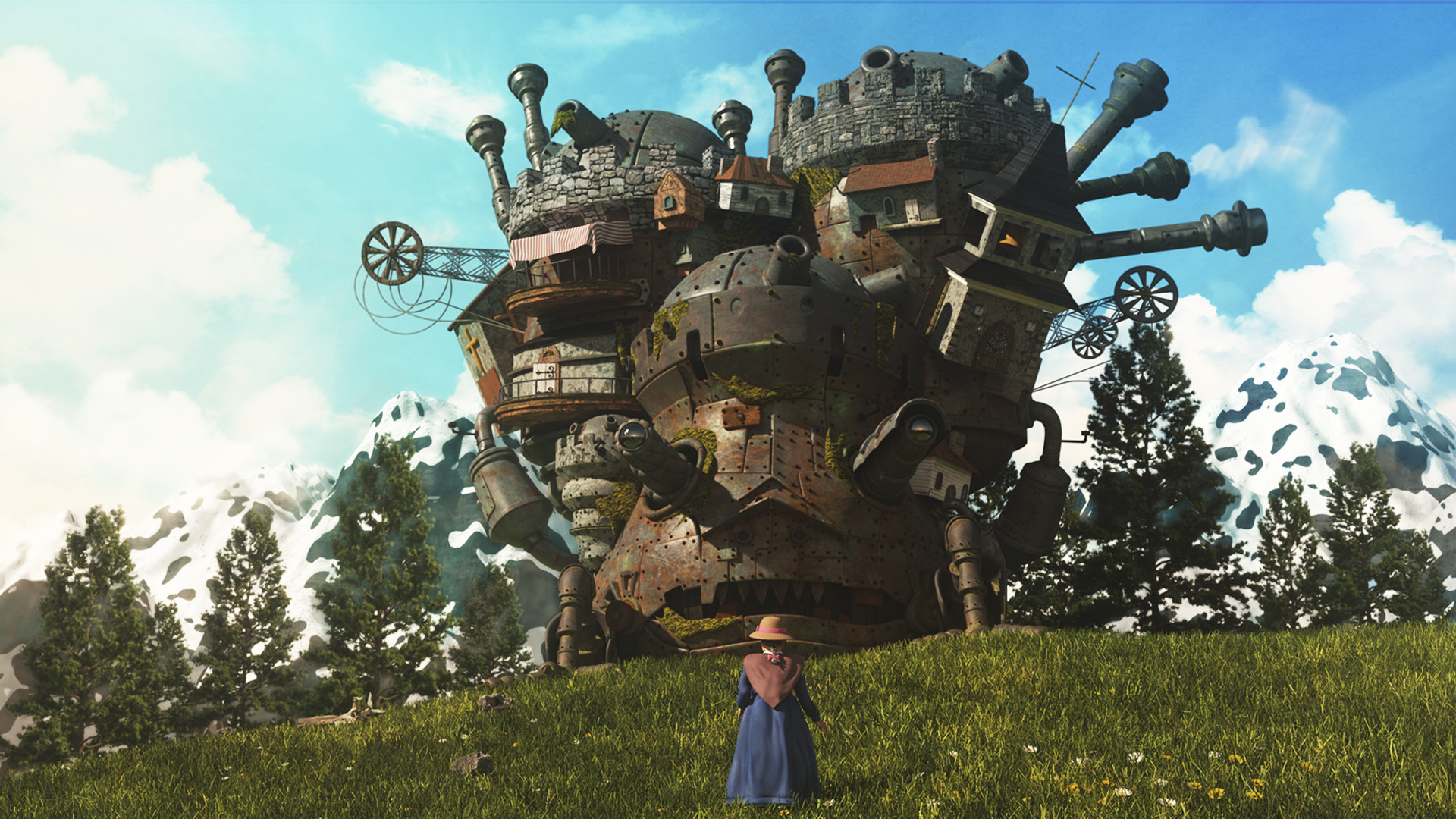 Moving castle strategy game. Миядзаки замок. Шагающий замок Хаула. Moving castle strategy game. Миядзаки замок. Шагающий замок Хаула.