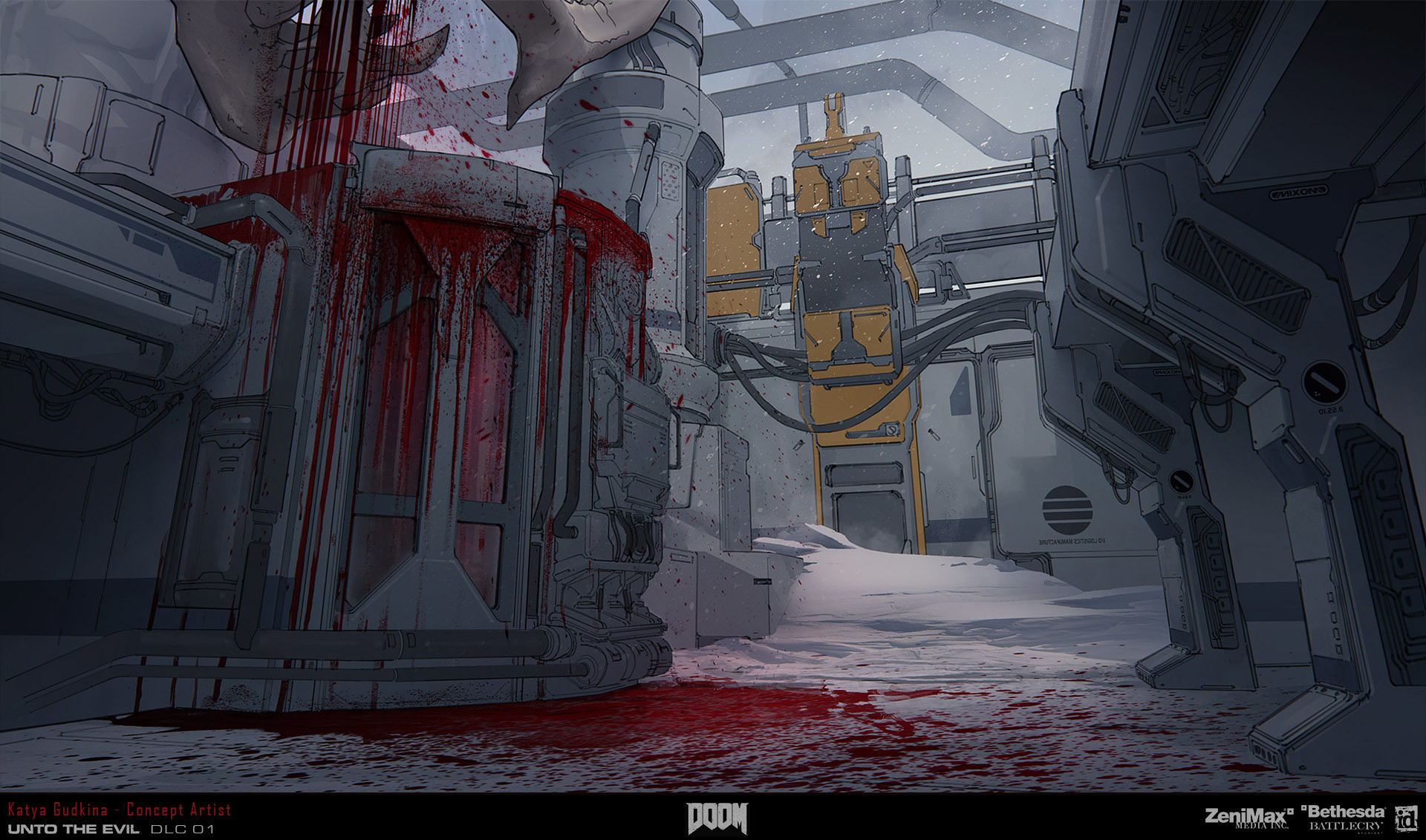 Doom concept hot sale art