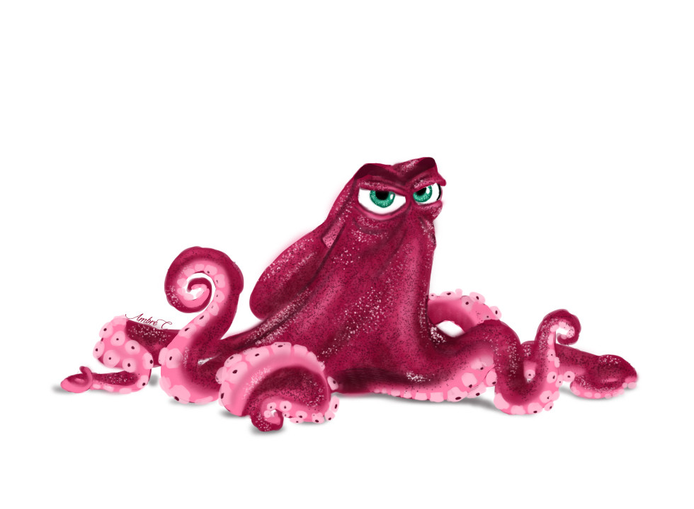 ArtStation - Angry Squid (Octopus)