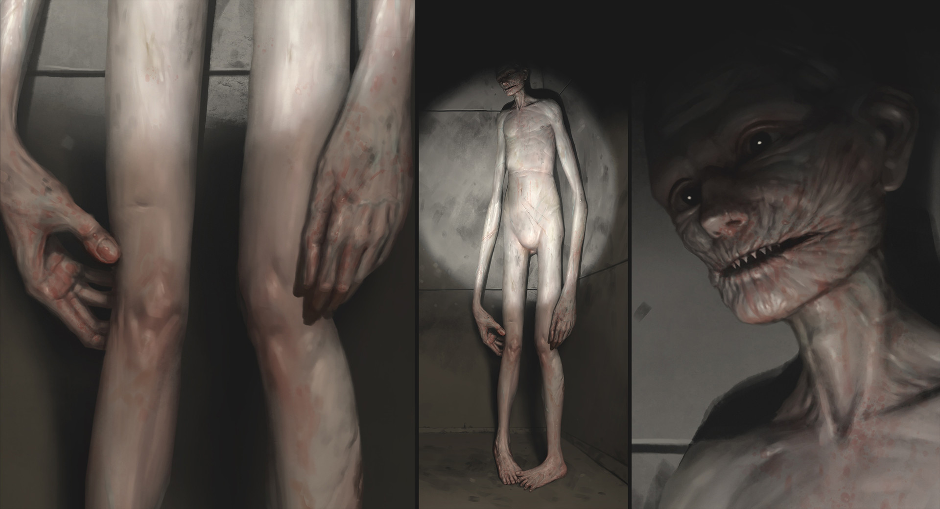 Artstation Scp 096 The Shy Guy Daniel Sherekin