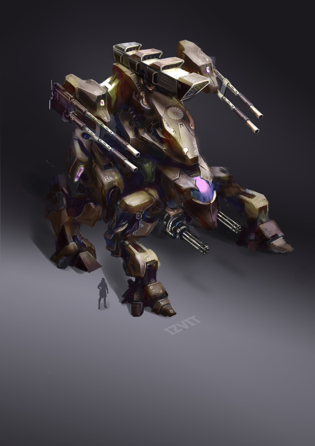 ArtStation Dark Skylines project