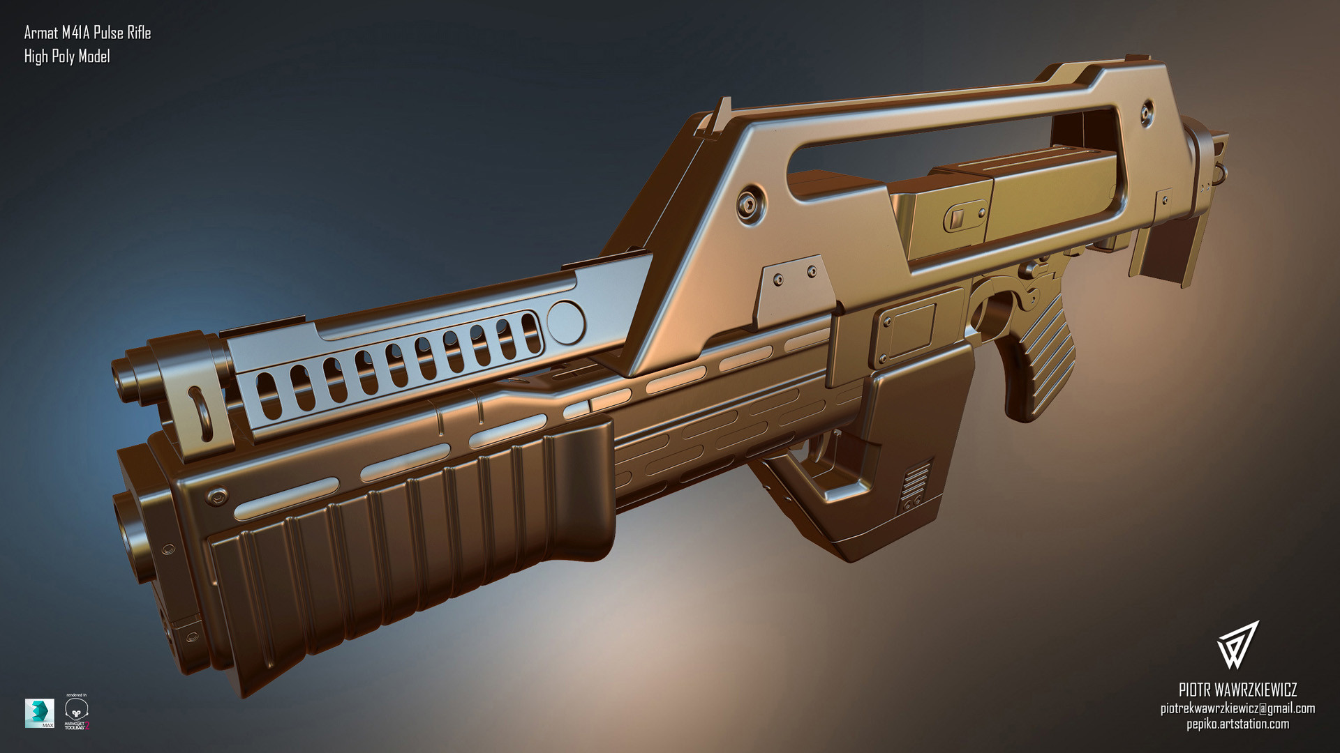 Piotr Wawrzkiewicz M41A Pulse Rifle