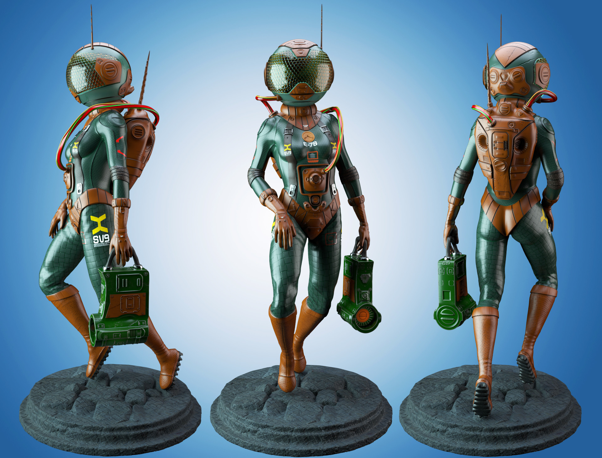 Retro discount space outfit