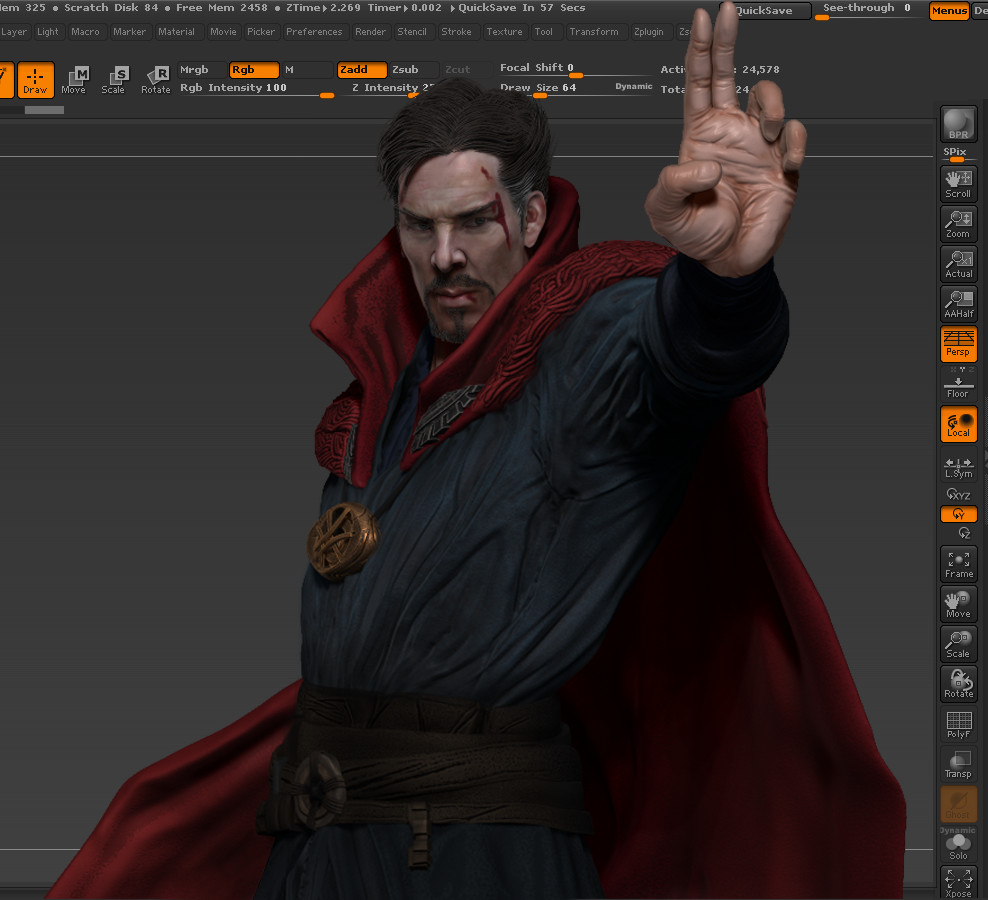 WIP : Doctor Strange and Black Panther