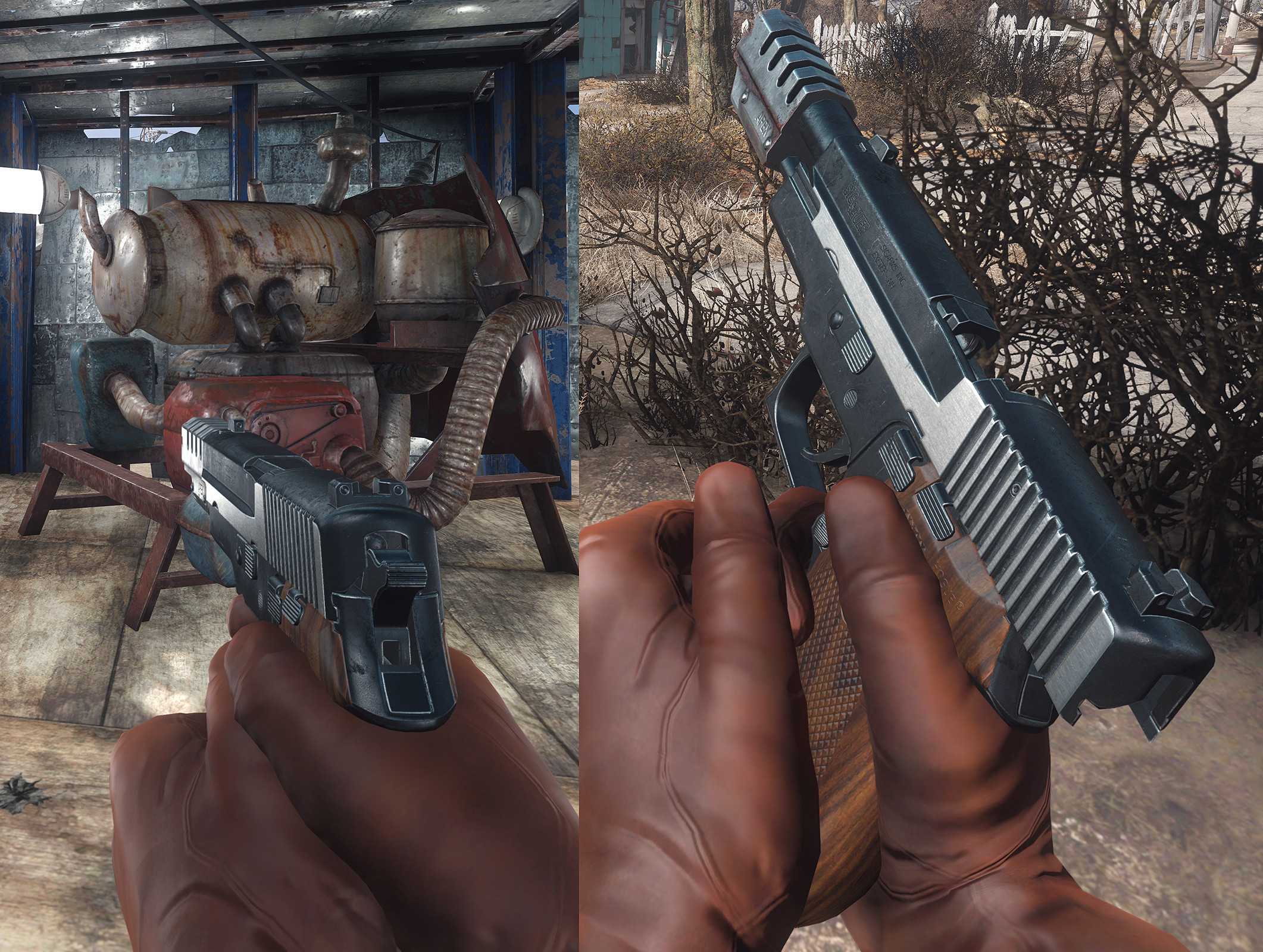 Fallout 4 пистолет чужих патроны фото 53