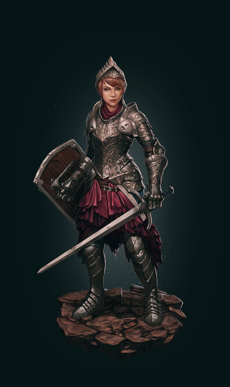 knight-princess character