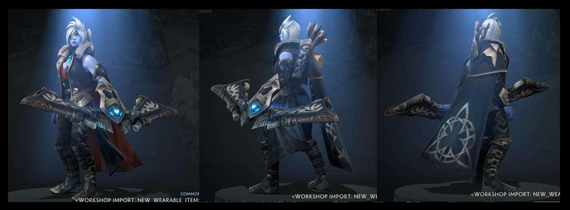 Artstation Dota 2 Drow Runic Archer Narongdej Teo