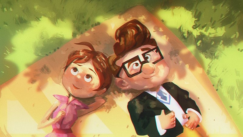 Artstation Color Study Up Pixar Rachel Christin