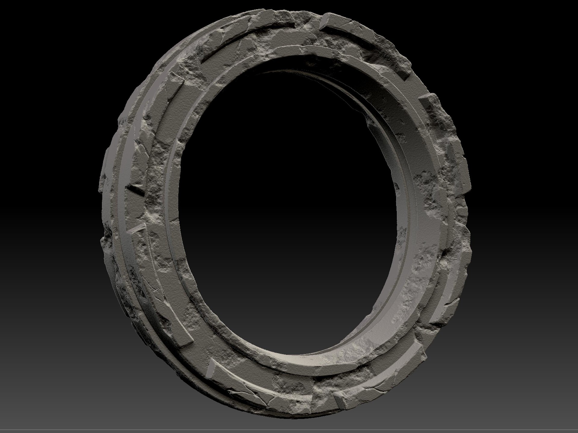 ArtStation Circle Stone