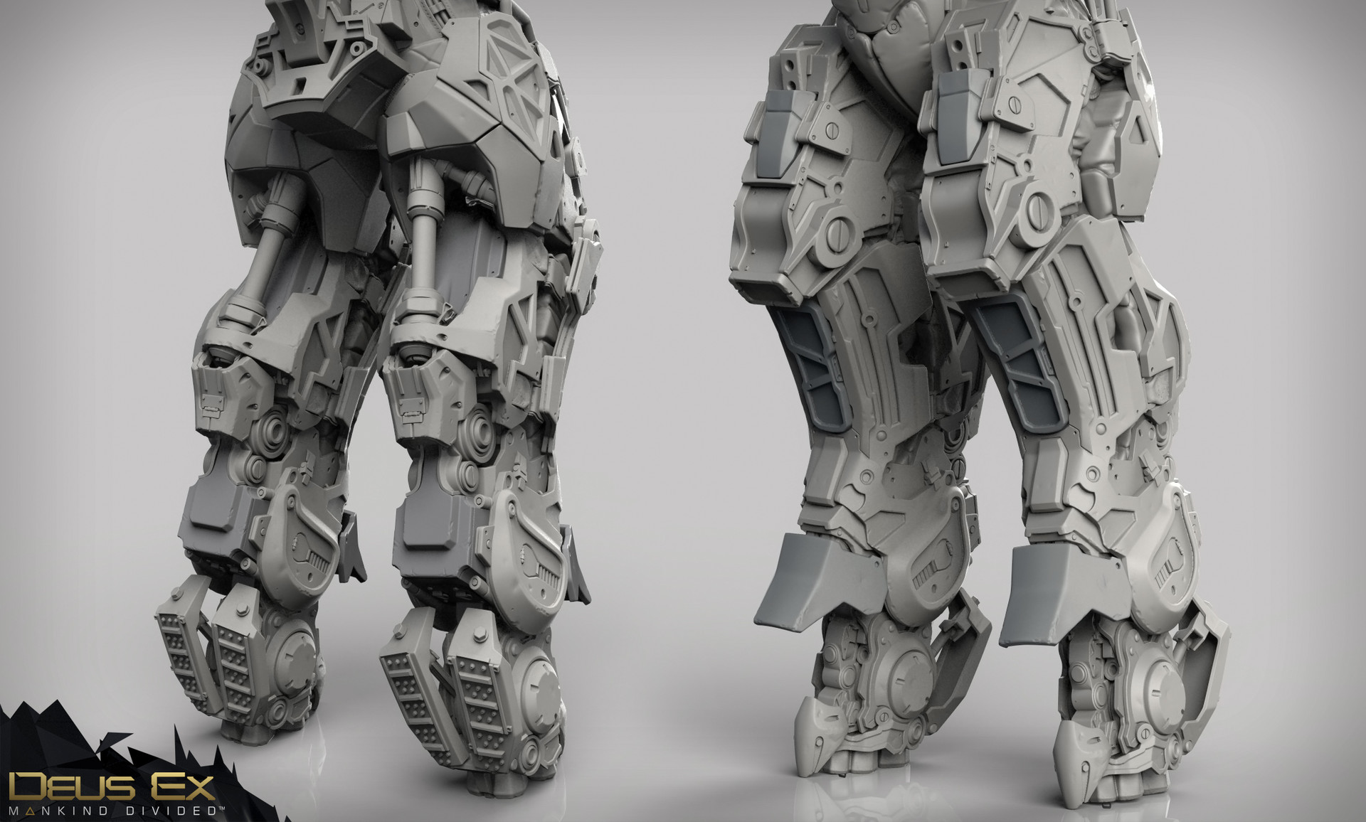 Artstation Deus Ex Mankind Divided Mechanical Ogre Close Ups