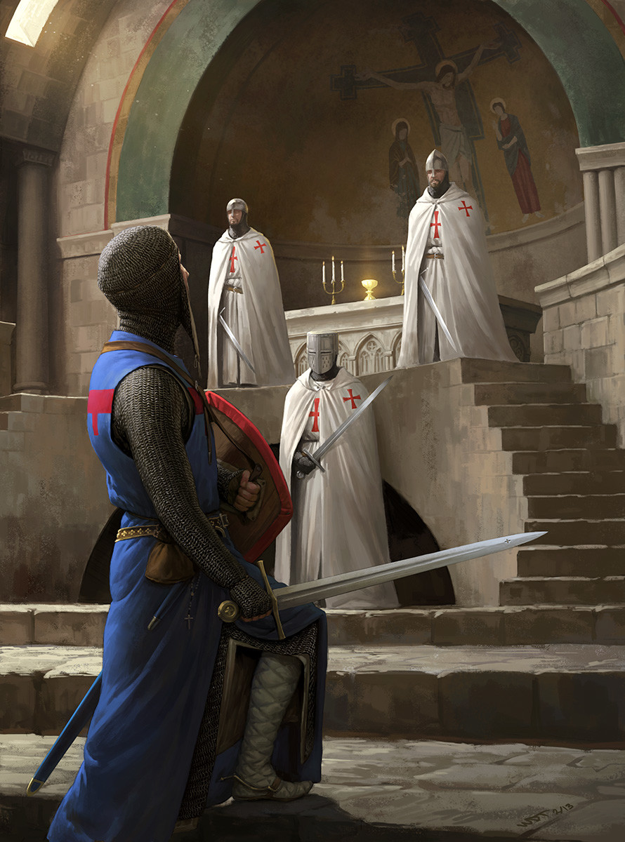 Darren Tan - Templars Guarding the Holy Grail