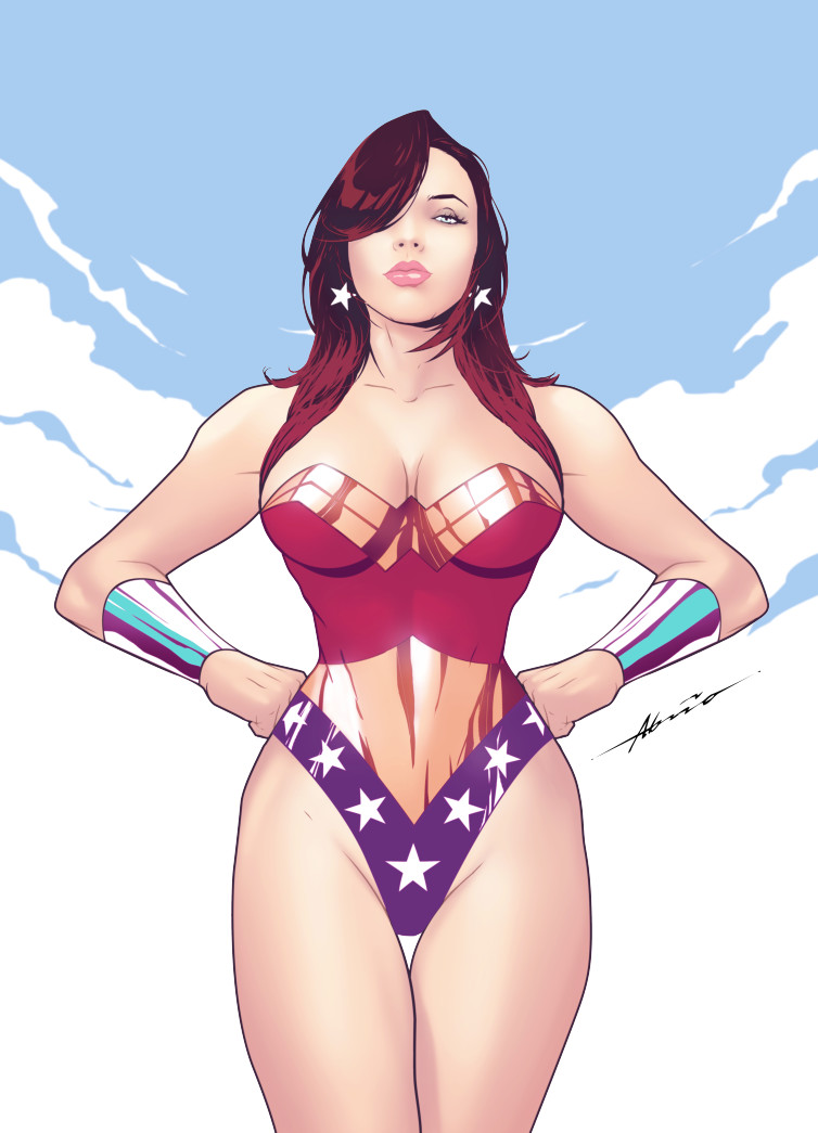 Abraão Lucas - Wonder Woman (Illustration)