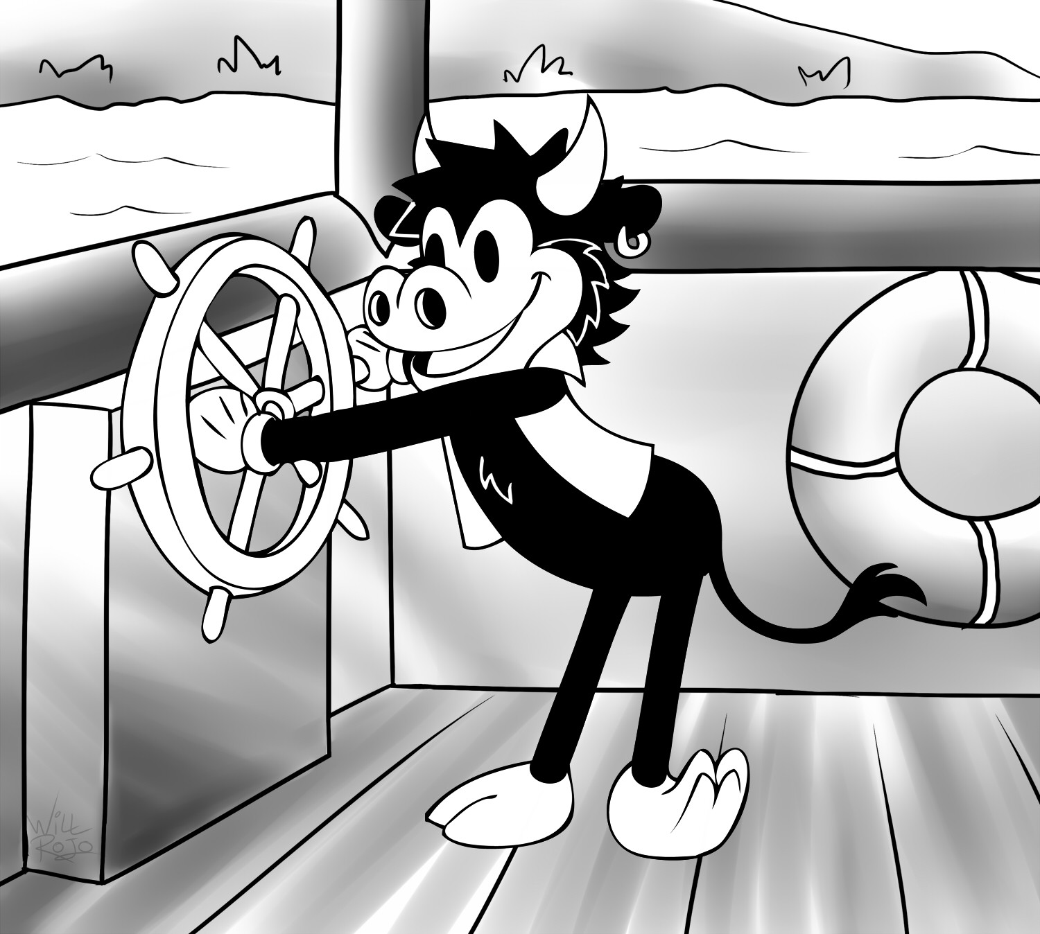 Will Rojo 30 Days Drawing Day 27 Disney Style