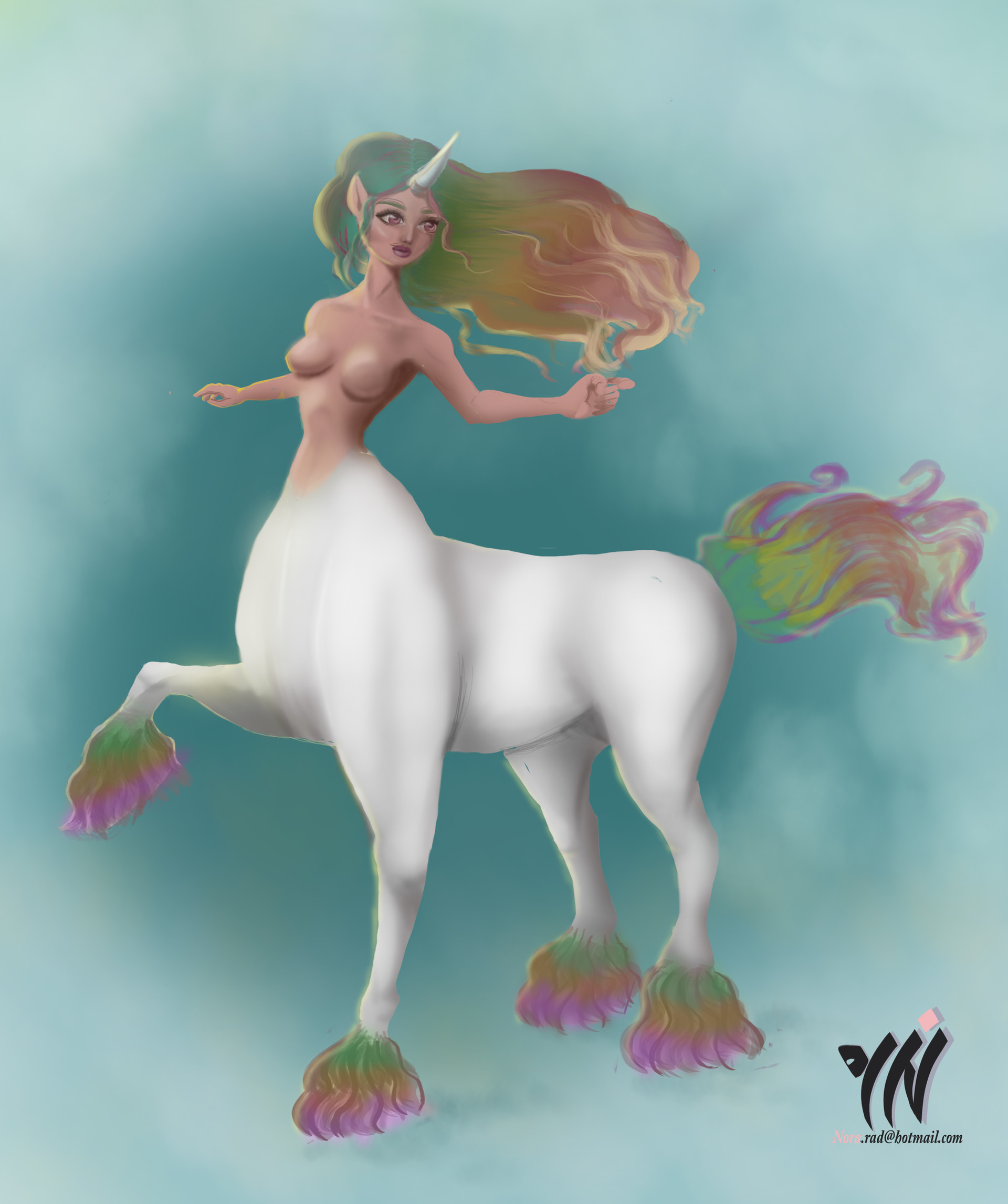 Nora ALSORAYA - Unicorn girl