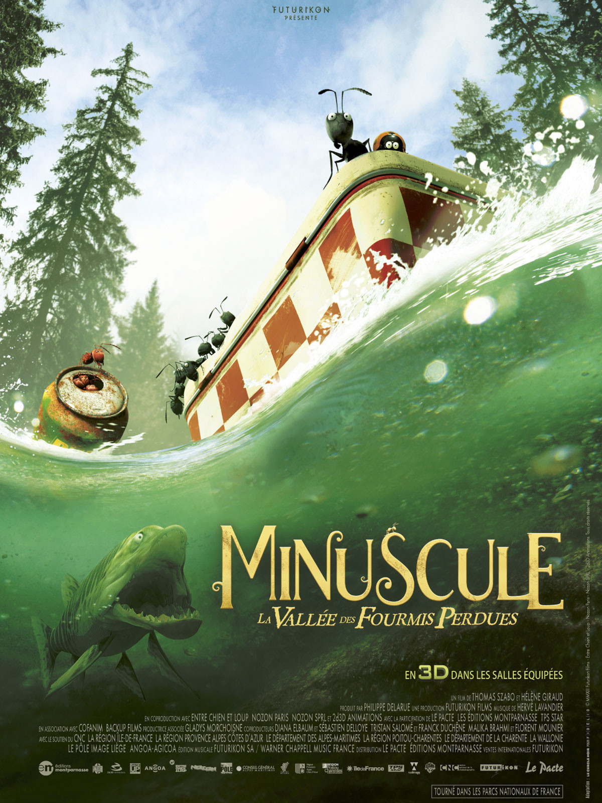 Minuscule: Valley of the Lost Ants [DVD] [2016]