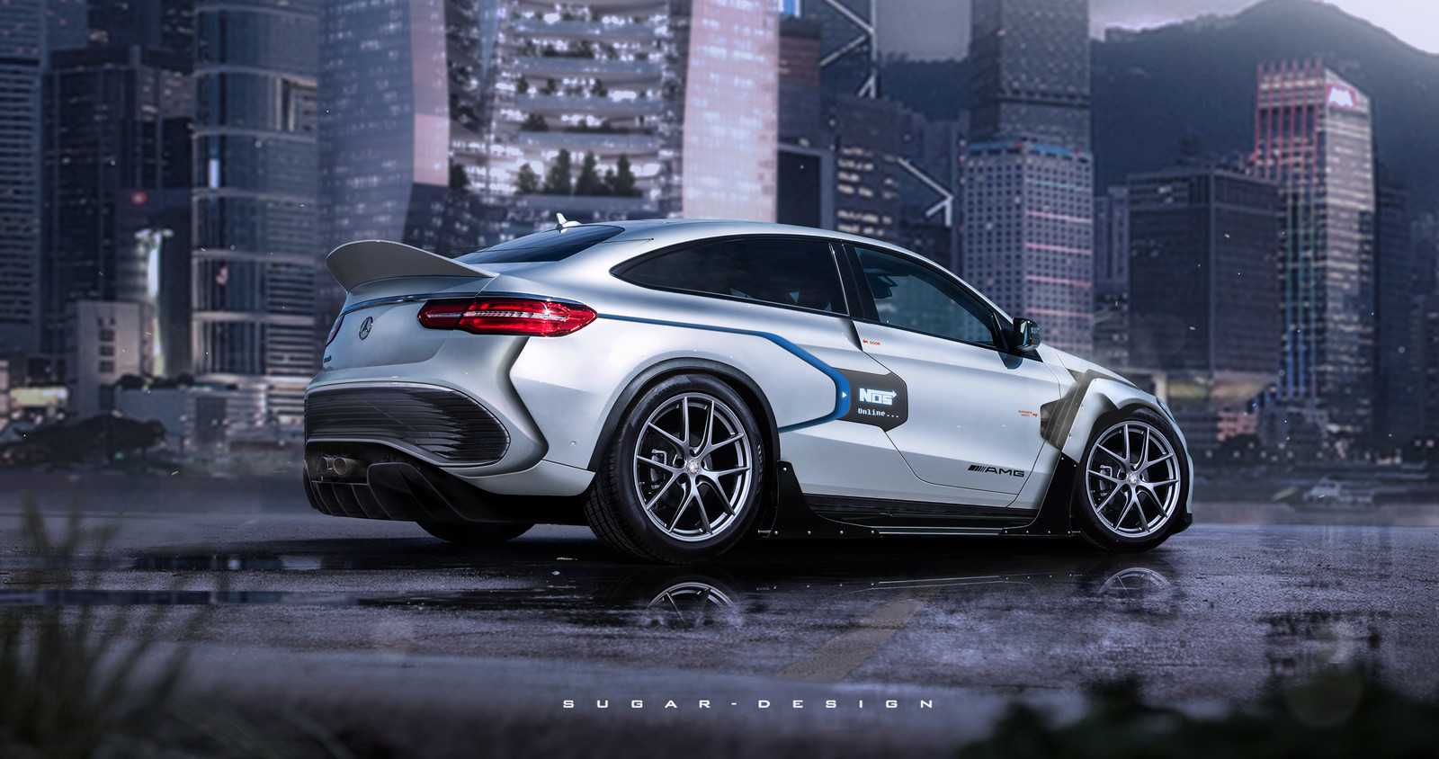 Mercedes Benz GLE Super GT Coupe AMG