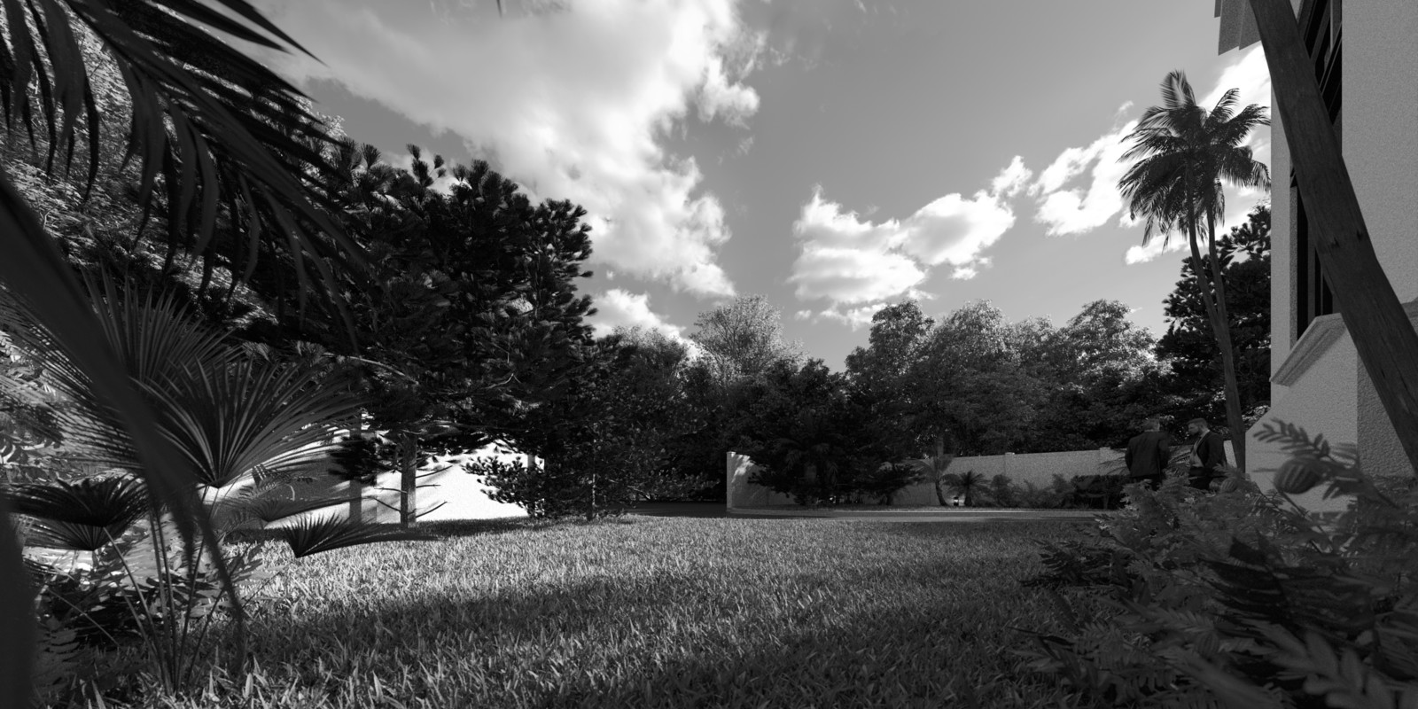 SketchUp + Thea Render 
Seagrove Beach House:
Front Garden floor lvl 2pt B Tom
2160 × 1080 Presto MC Bucket