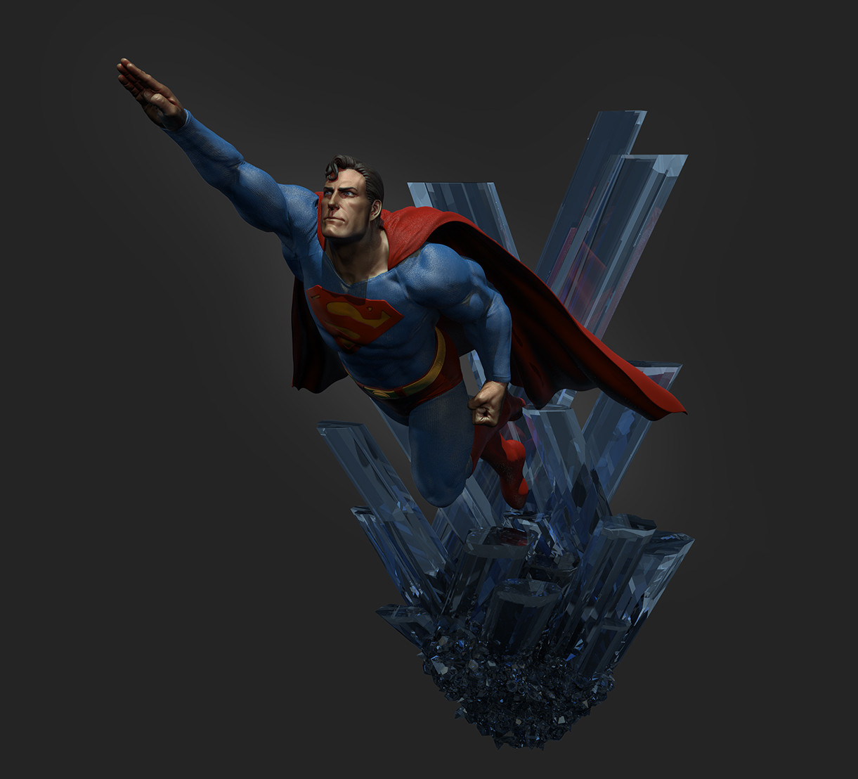 Unreleased Superman Statue