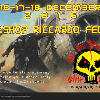 Riccardo federici locandina workshop dicembre 2016 inglese