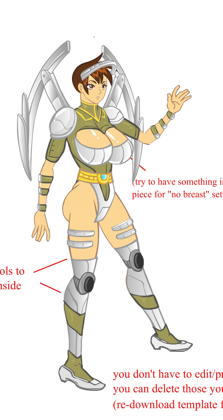 Kamila Redkiewicz - Outfits For Exotic Scifi Hentai Flash Game-5753