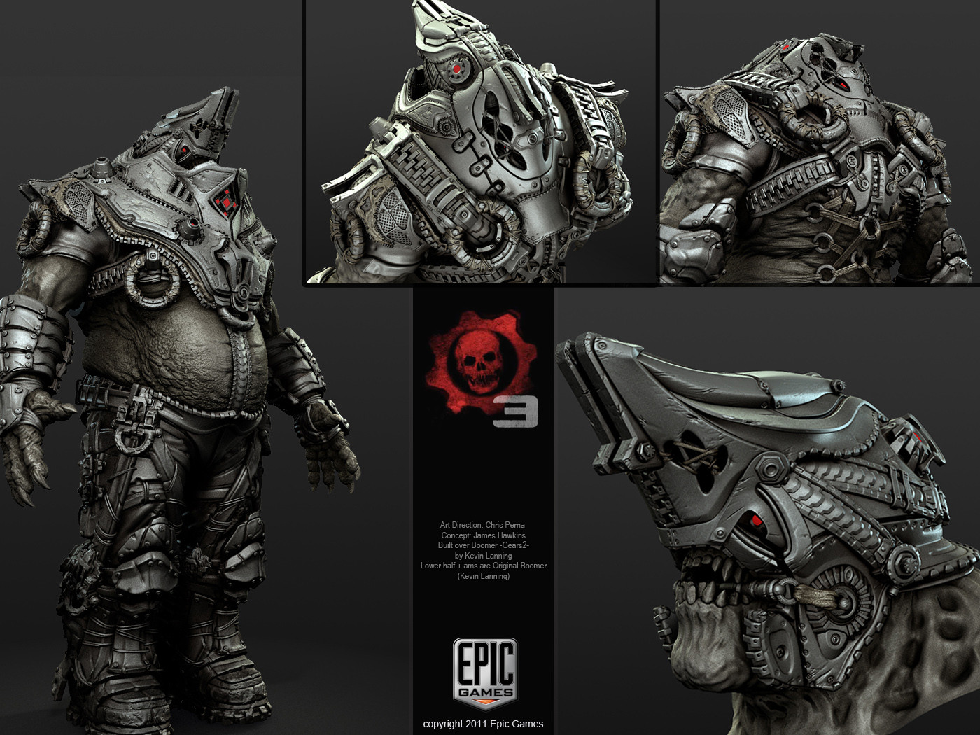 Mike Kime Gears of War 3 Master Boomer