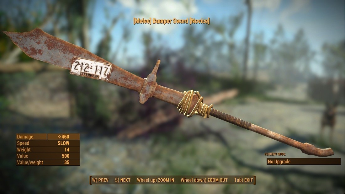 fallout 4 melee weapon mods fallout 4 melee weapon mods