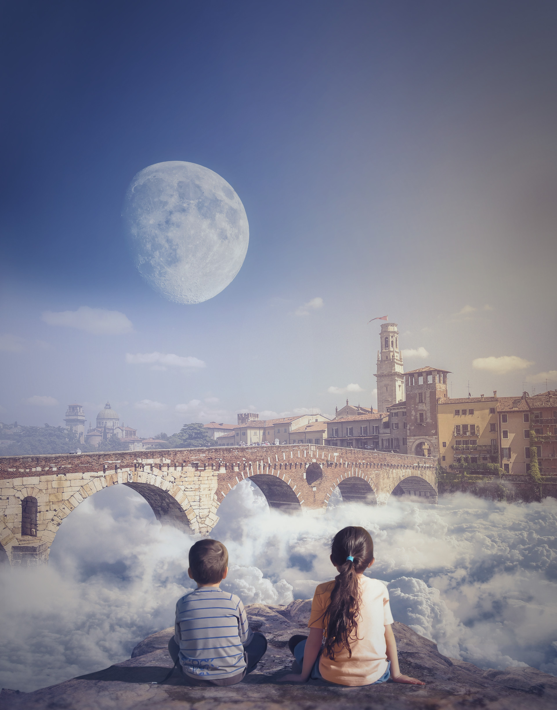 Giovanni Lucca City Above The Clouds
