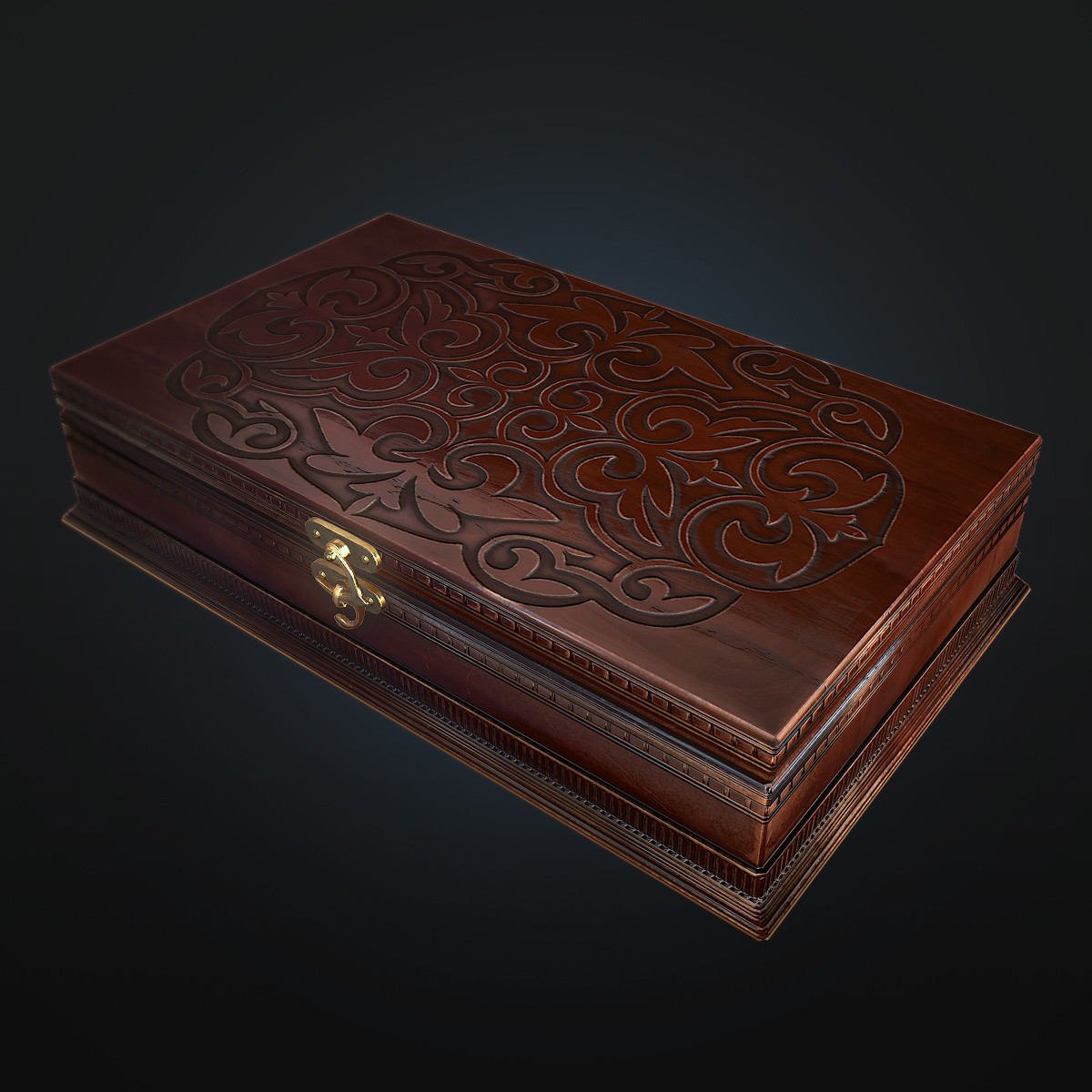 ArtStation wooden box , Denis D