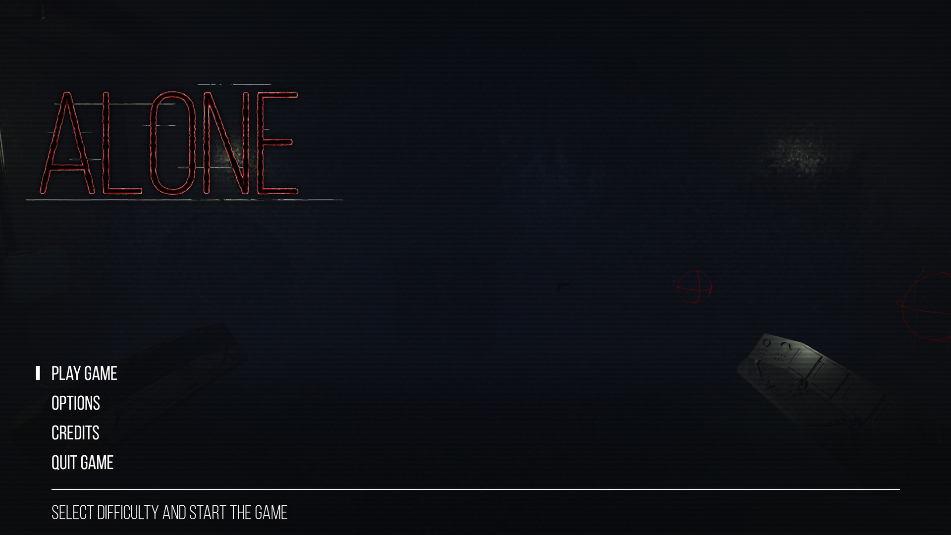 Artstation Alone Ui Work Blake Crane