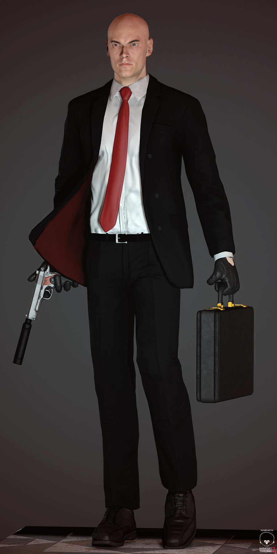 Artstation Hitman Agent 47 Fan Art