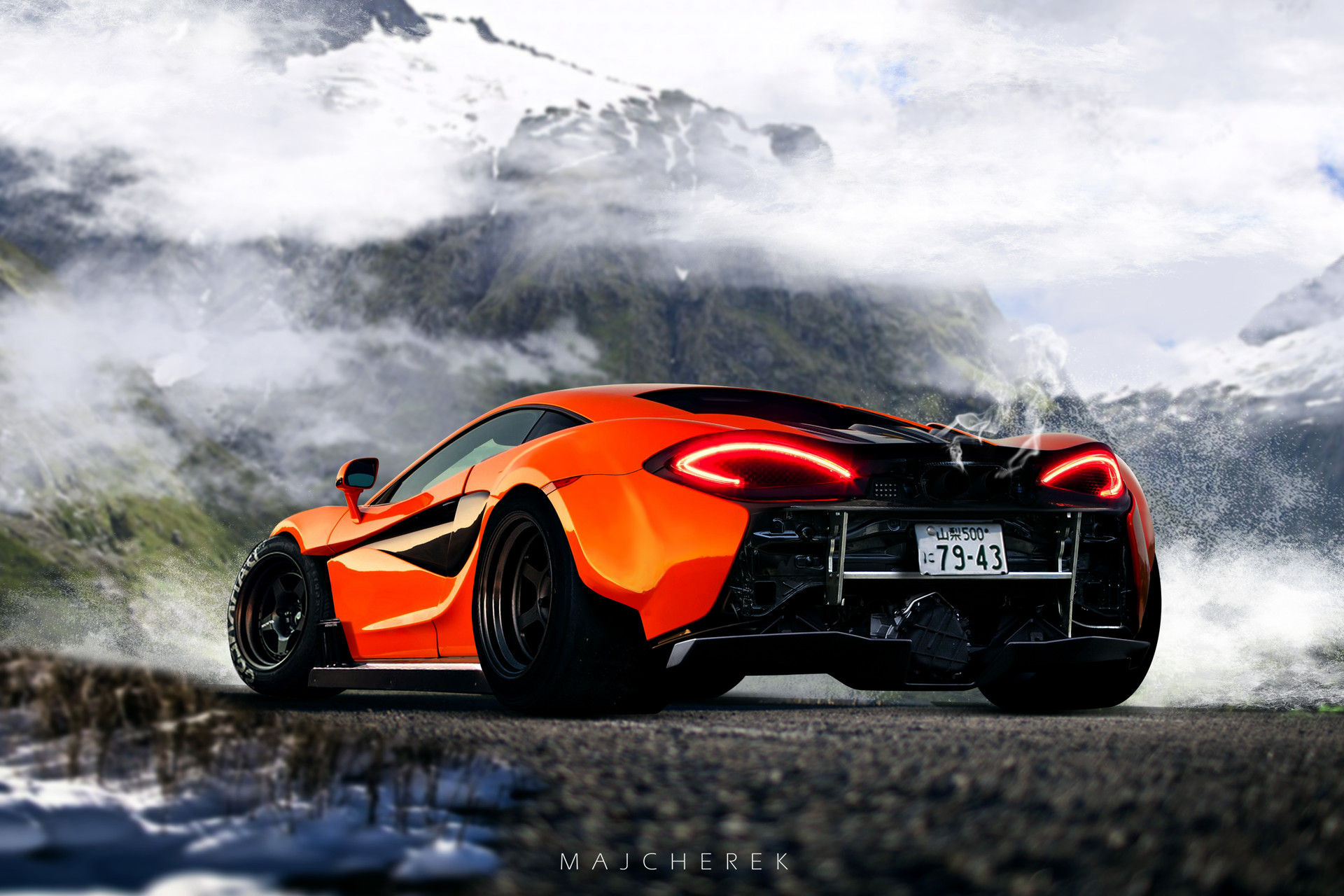 Artstation Mclaren 570s Widebody Street Racer Mikołaj