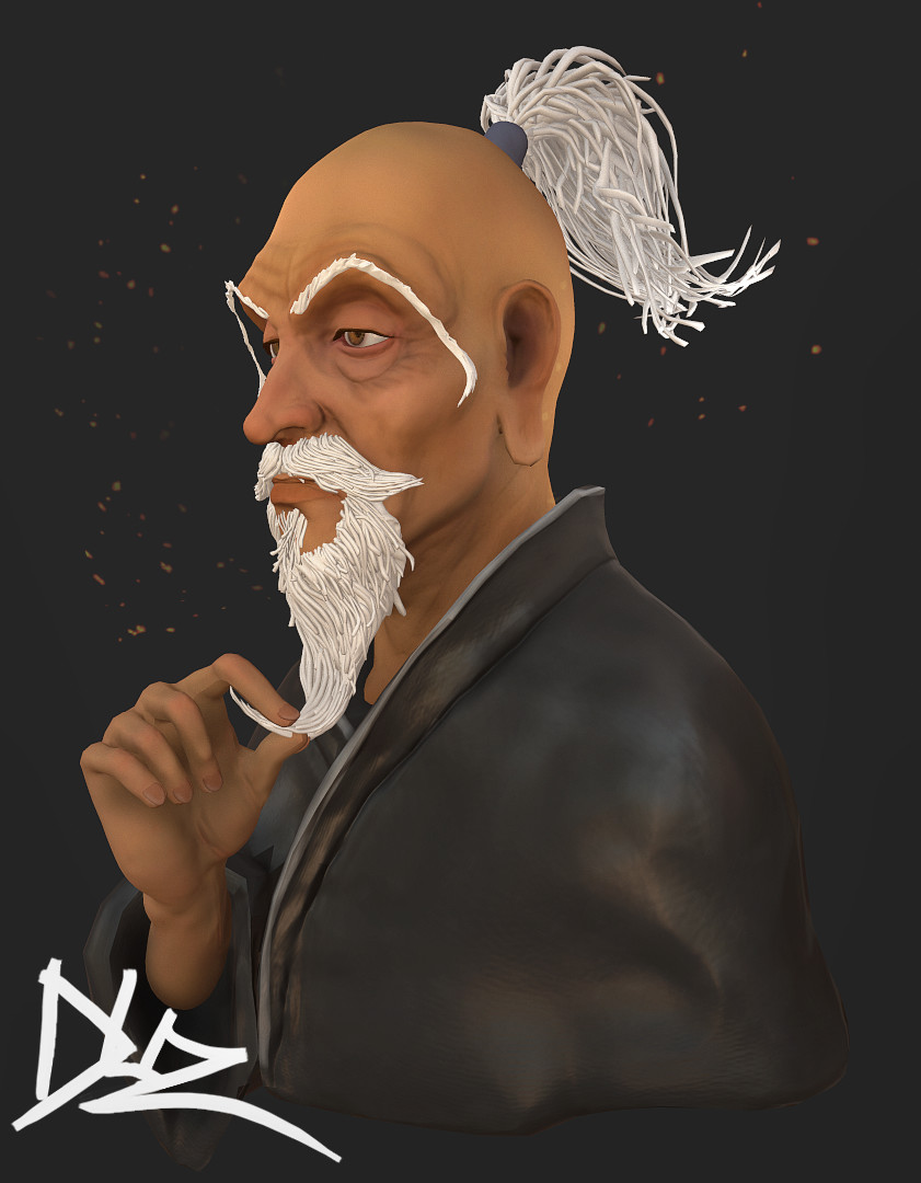 Artstation Hunter X Hunter Isaac Netero Fanart David Tromp Isaac netero is the 12th chairman of the hunter association and the head of the exam commission in the interesting manga and anime hunter x hunter. hunter x hunter isaac netero fanart