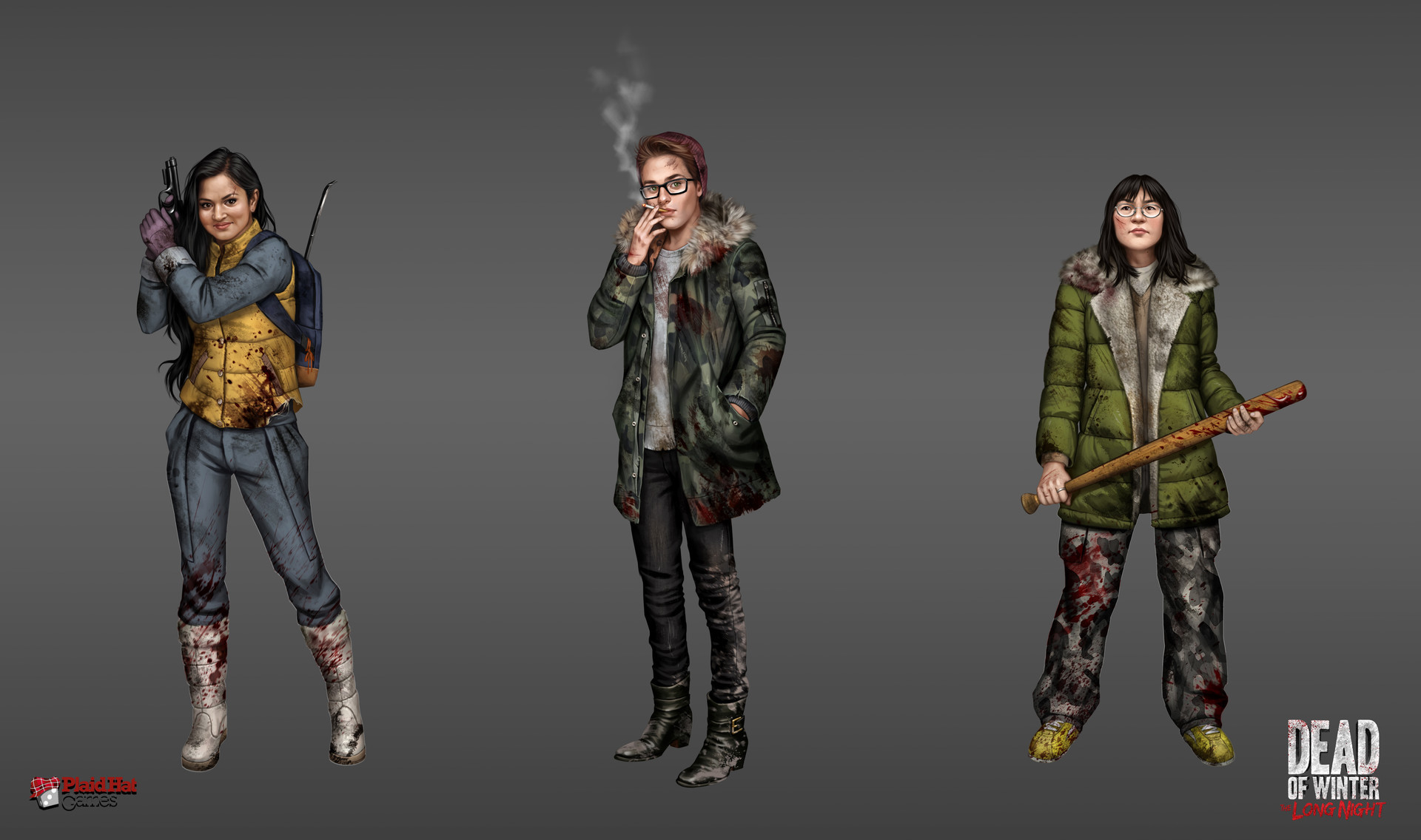 Artstation Dead Of Winter The Long Night Characters 2 Fernanda