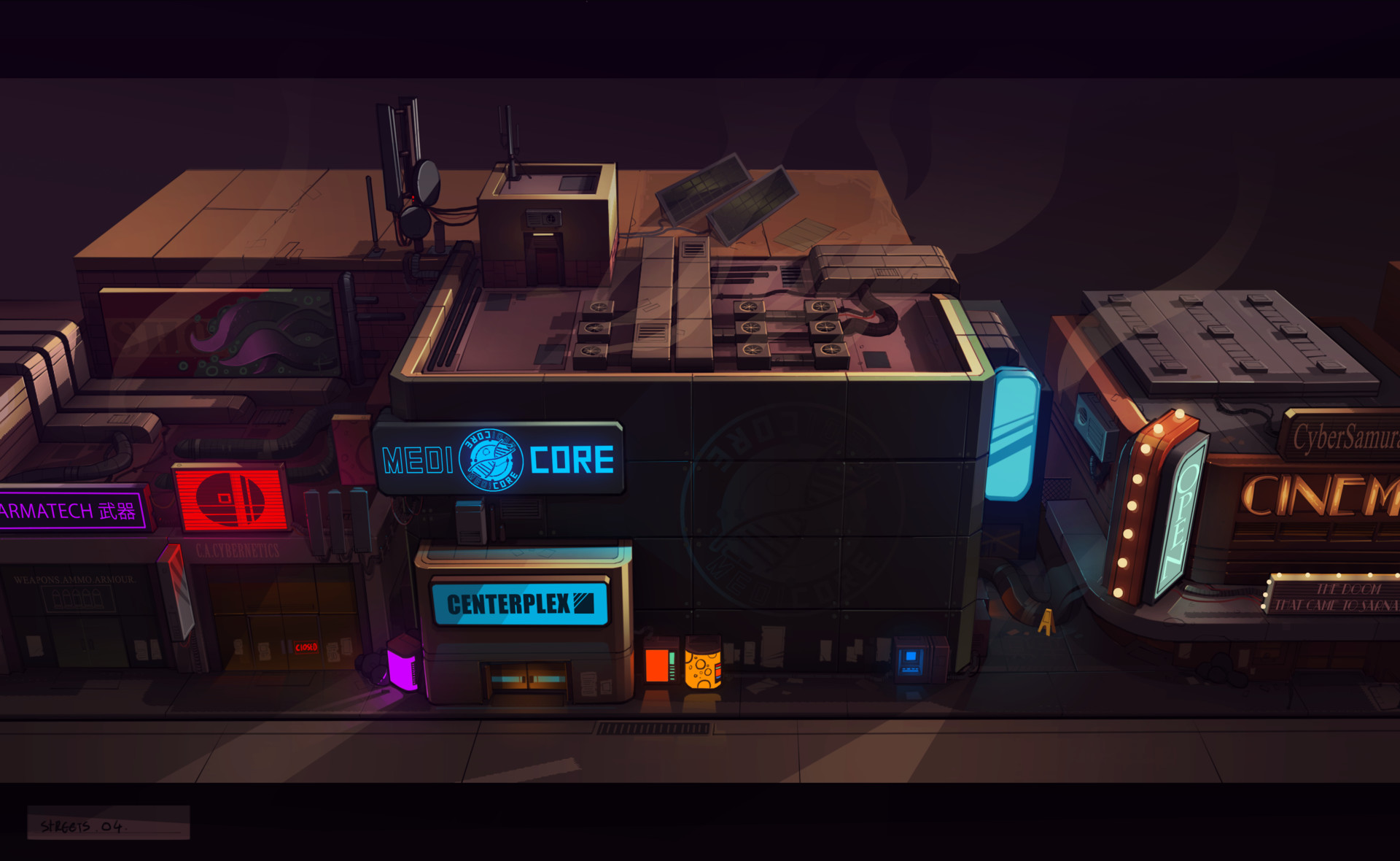 Artstation Hero Grinder Border 4 Environment Concept Luke Viljoen