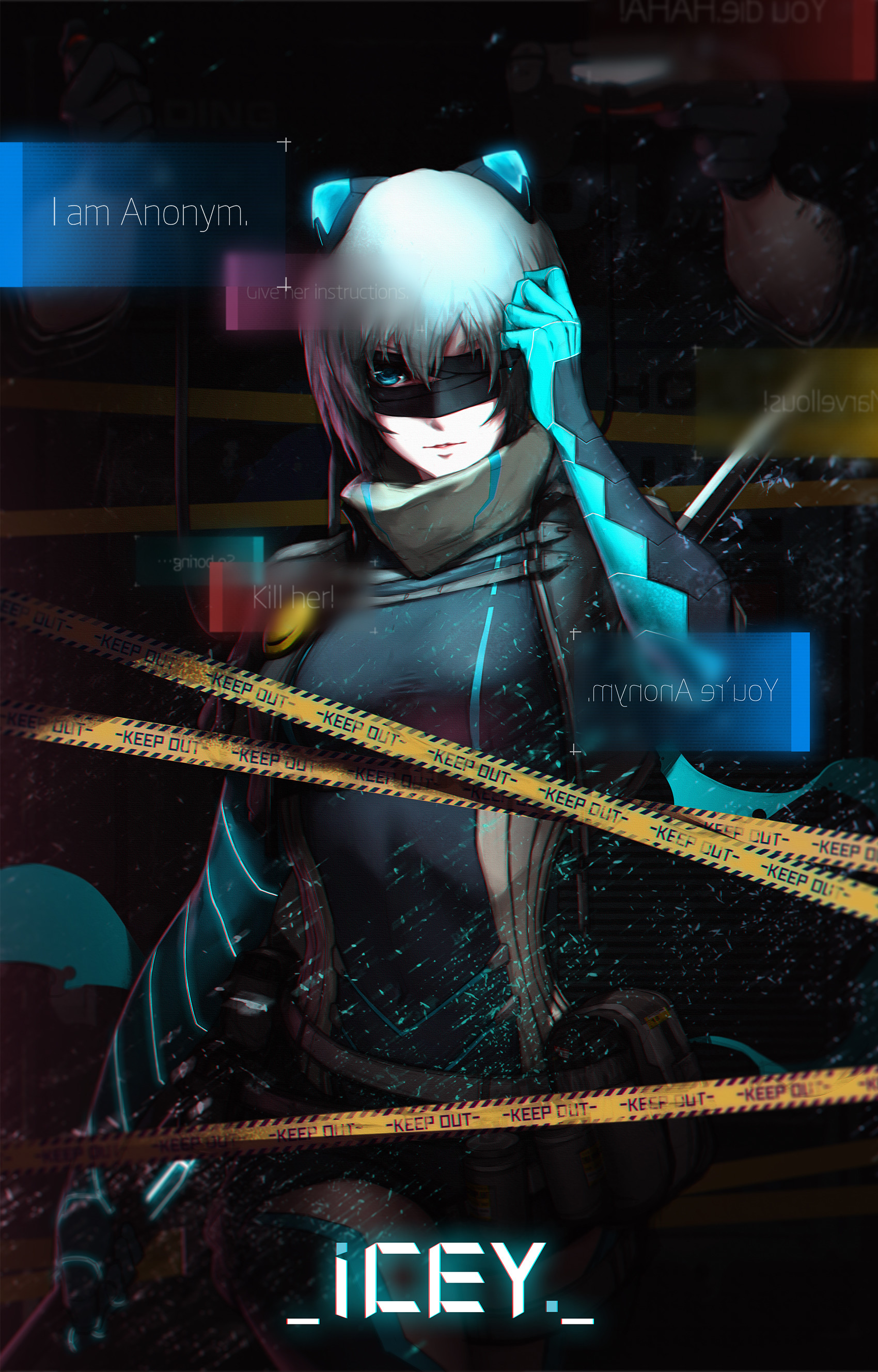 ArtStation - ICEY（anonymous network, ToOo t