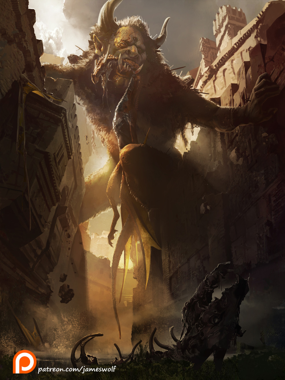 Artstation Domain Of The Dragon Killer James Strehle