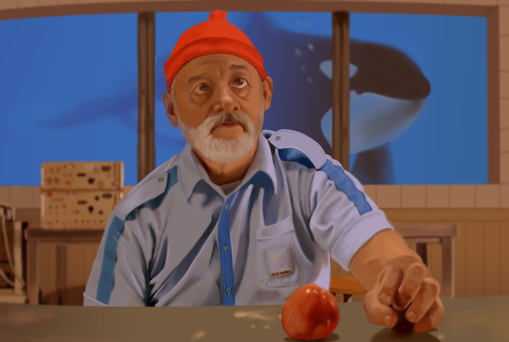 Artstation The Life Aquatic With Steve Zissou Movie Frame