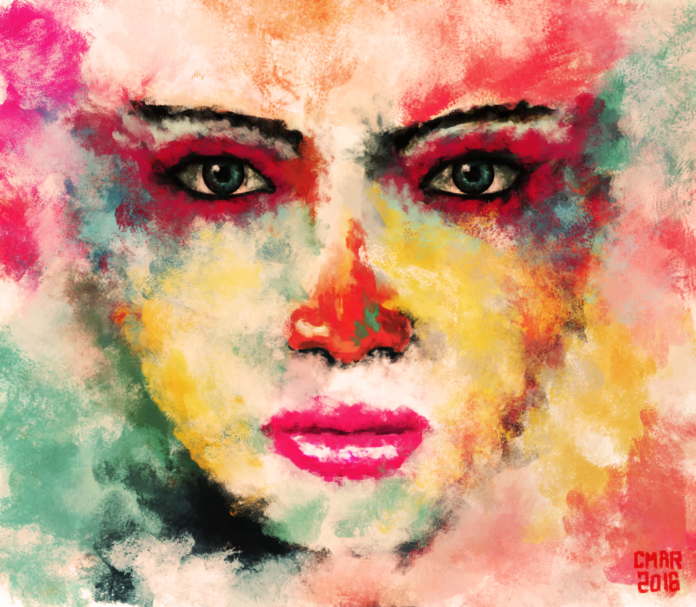 ArtStation - Abstract face
