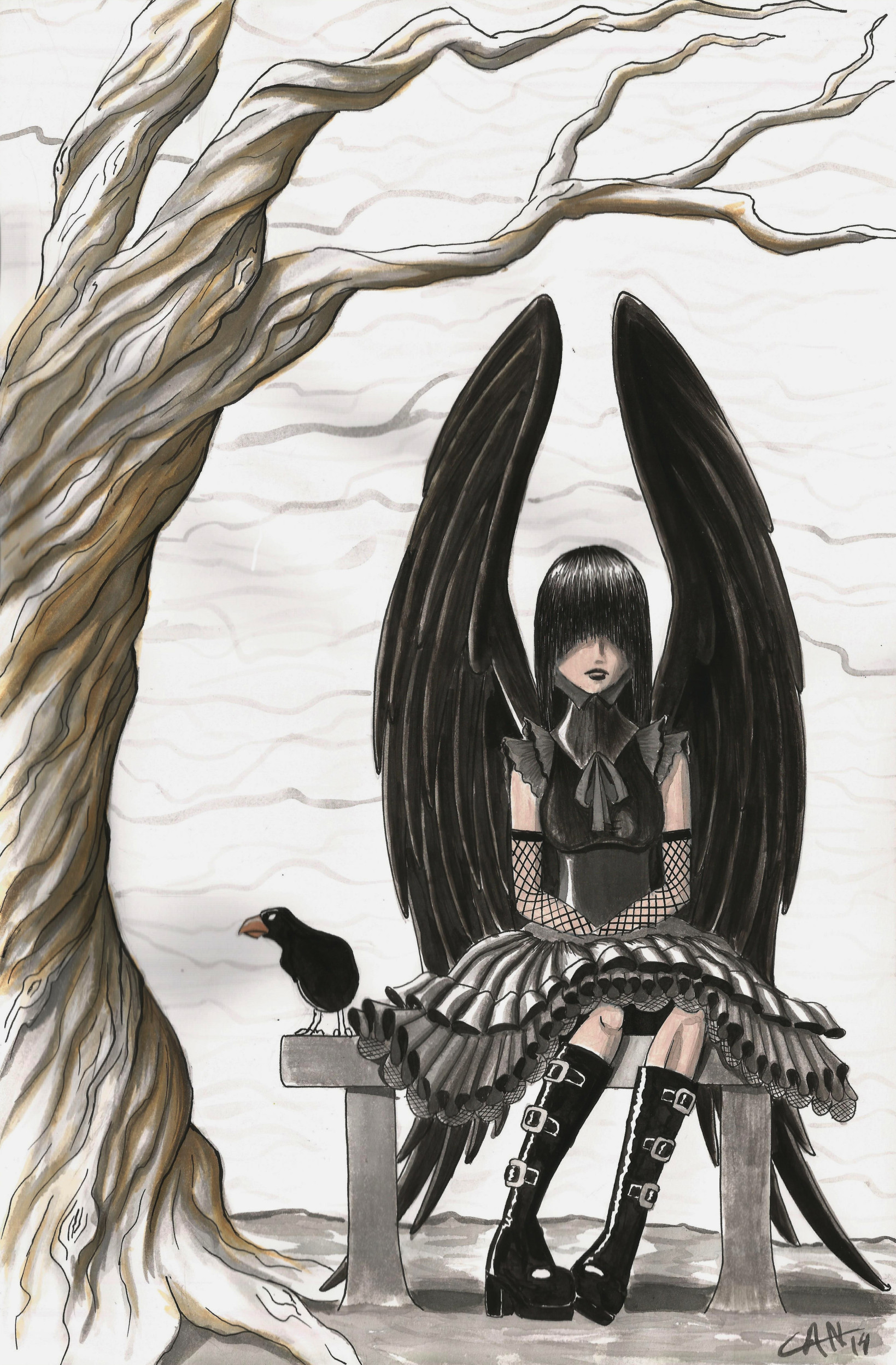 Arte Canek Broken Angels