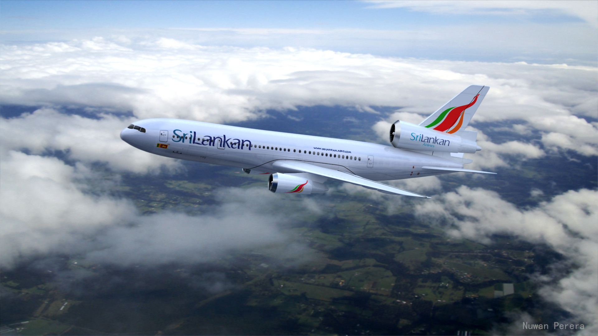 Artstation Srilankan Airlines Nuwan 3d