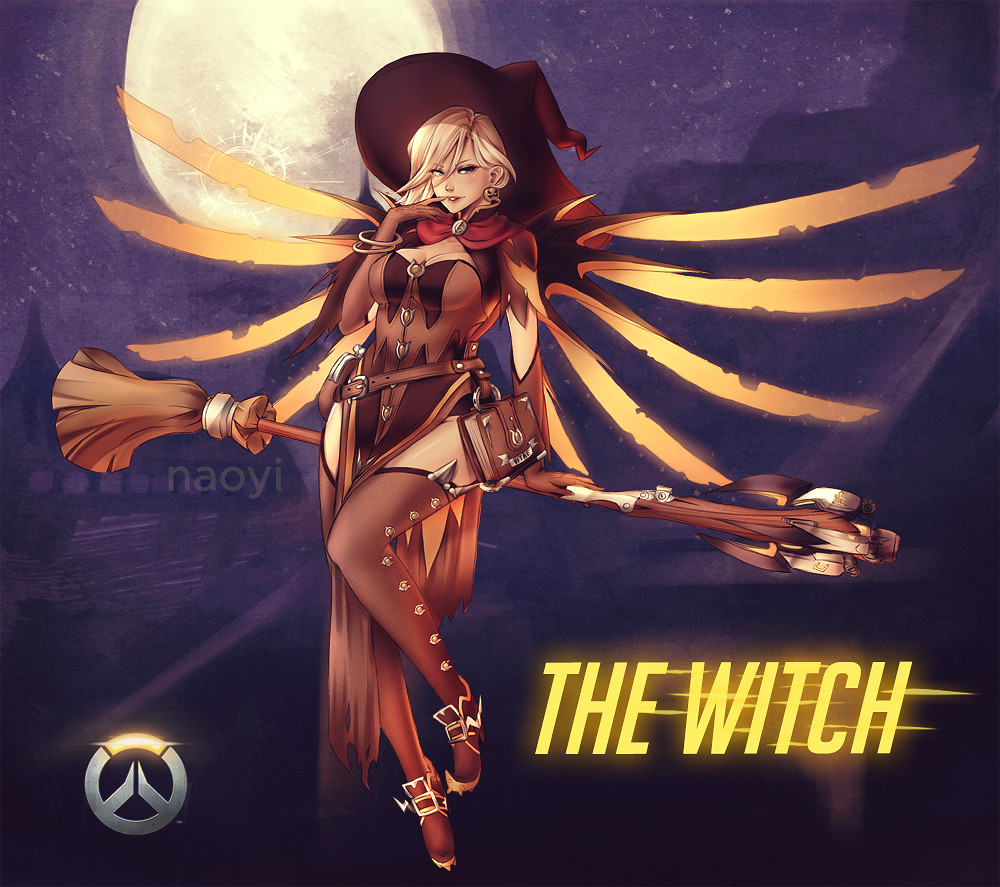 Artstation Witch Mercy Anna S
