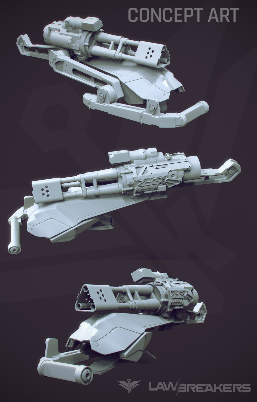 Initial render of Vanguard's Hydra 
