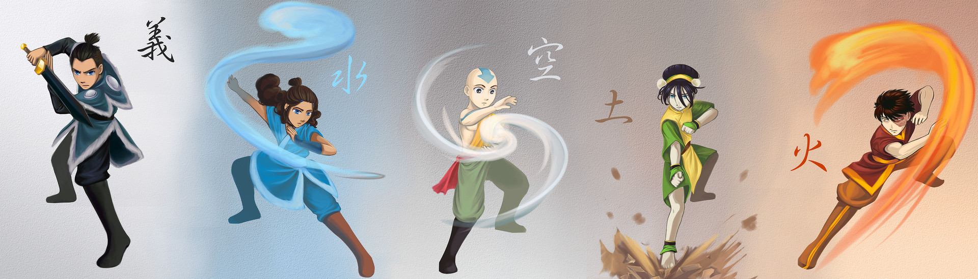 Oli from the Block  6 Avatar the Last Airbender Character fan arts pt