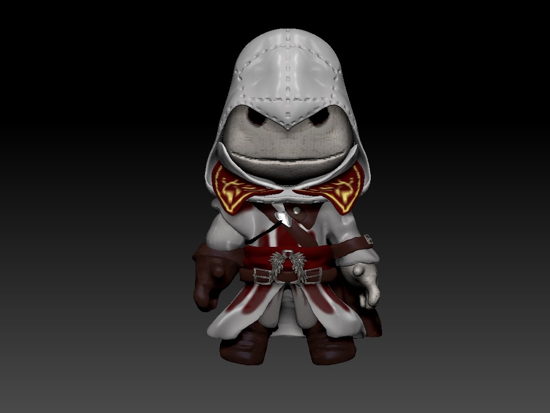 Artstation Assassin S Creed Ezio Auditore Sackboy Little Big