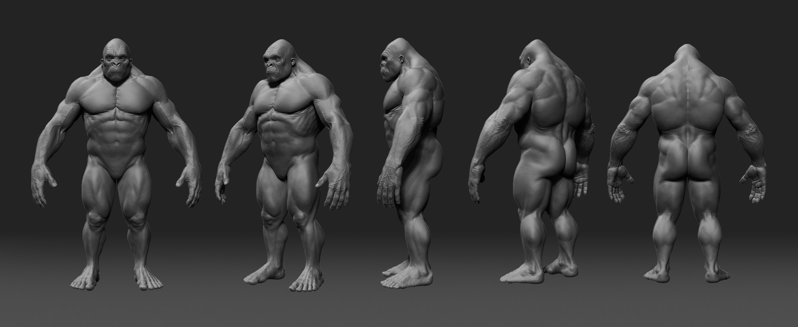 Bigfoot Sasquatch Sculpt