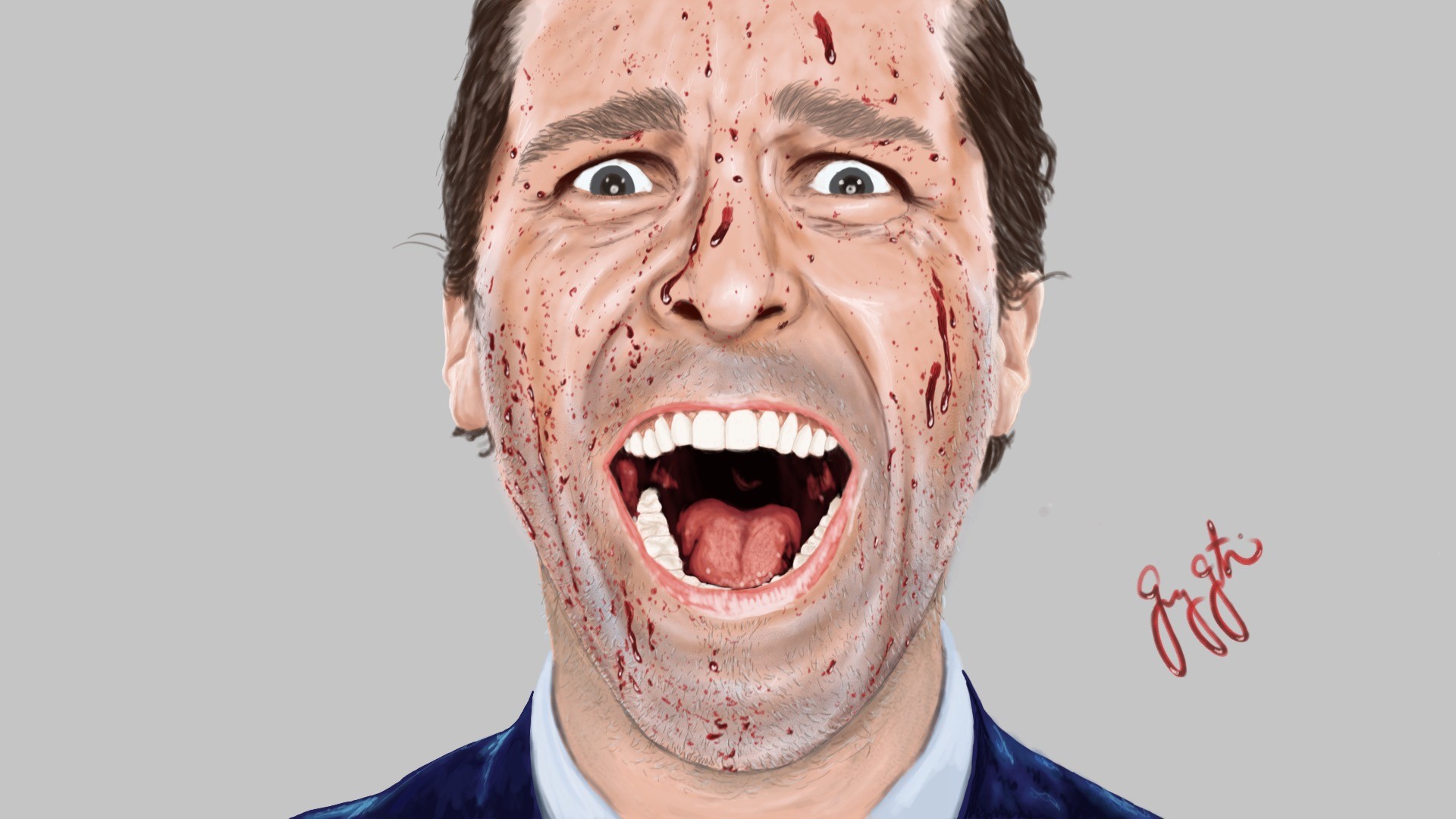 Artstation American Psycho Greg Gutkin