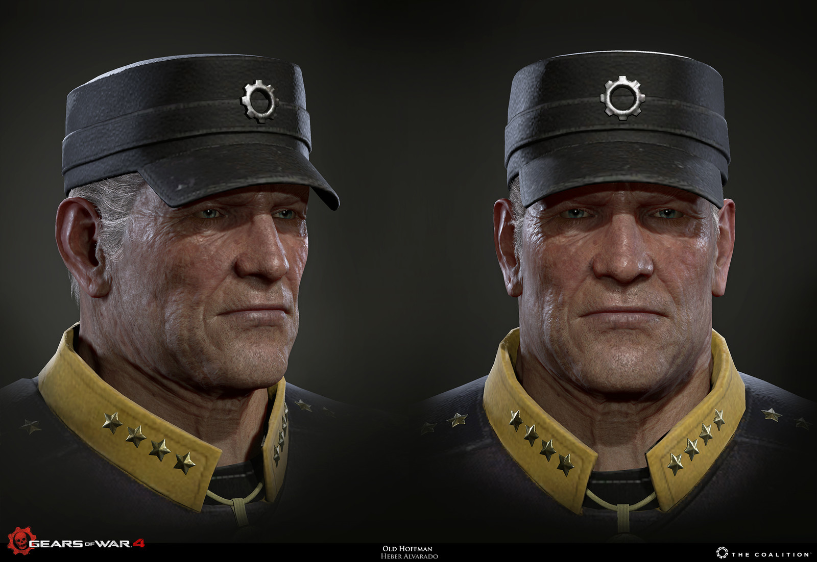 Old Hoffman / Dom Zombie MP Skin - Gears of war 4