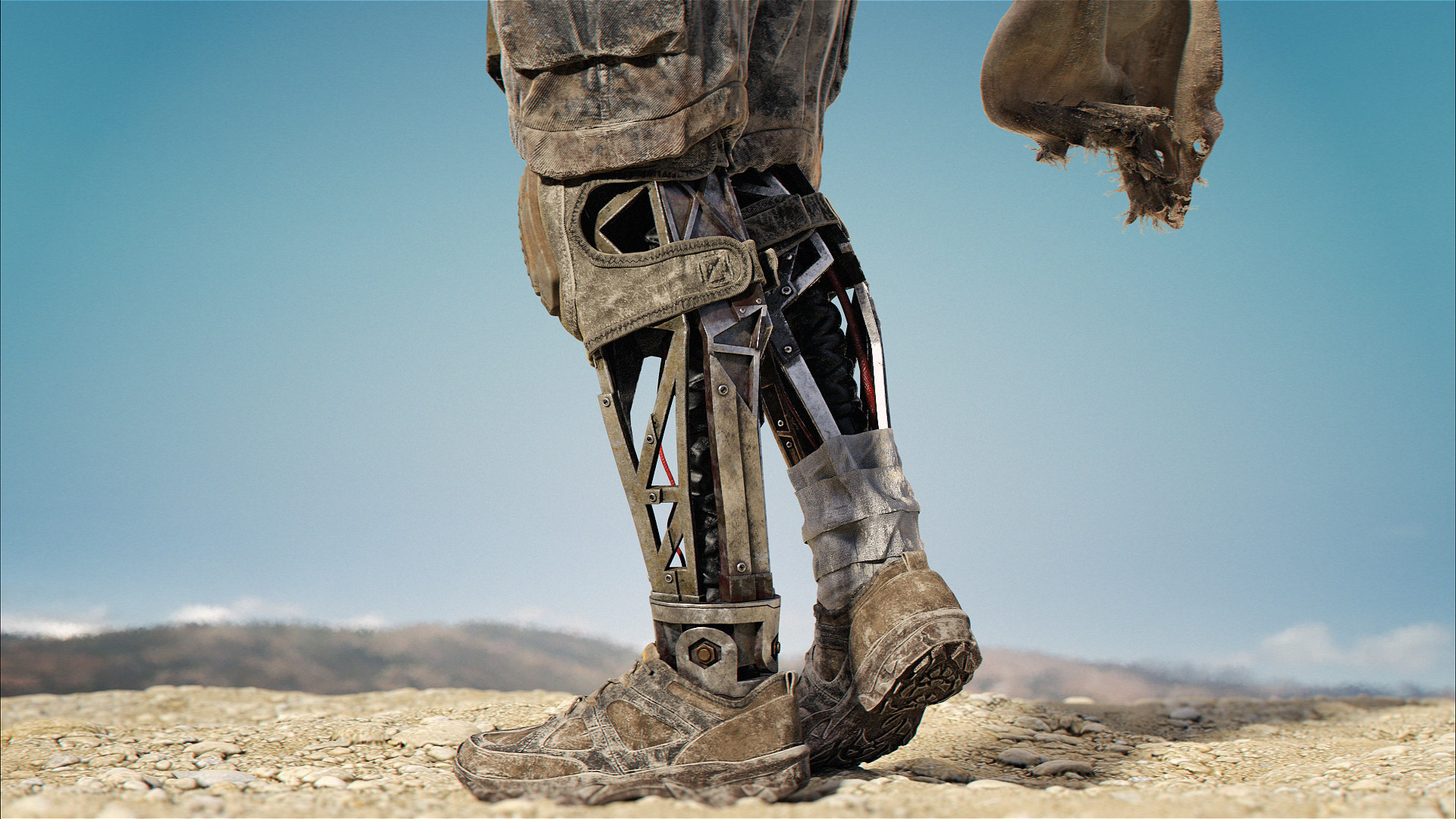 3d art _ Desert-Mech _ by Mahmoud salah Desert-Mech Desert-Mech