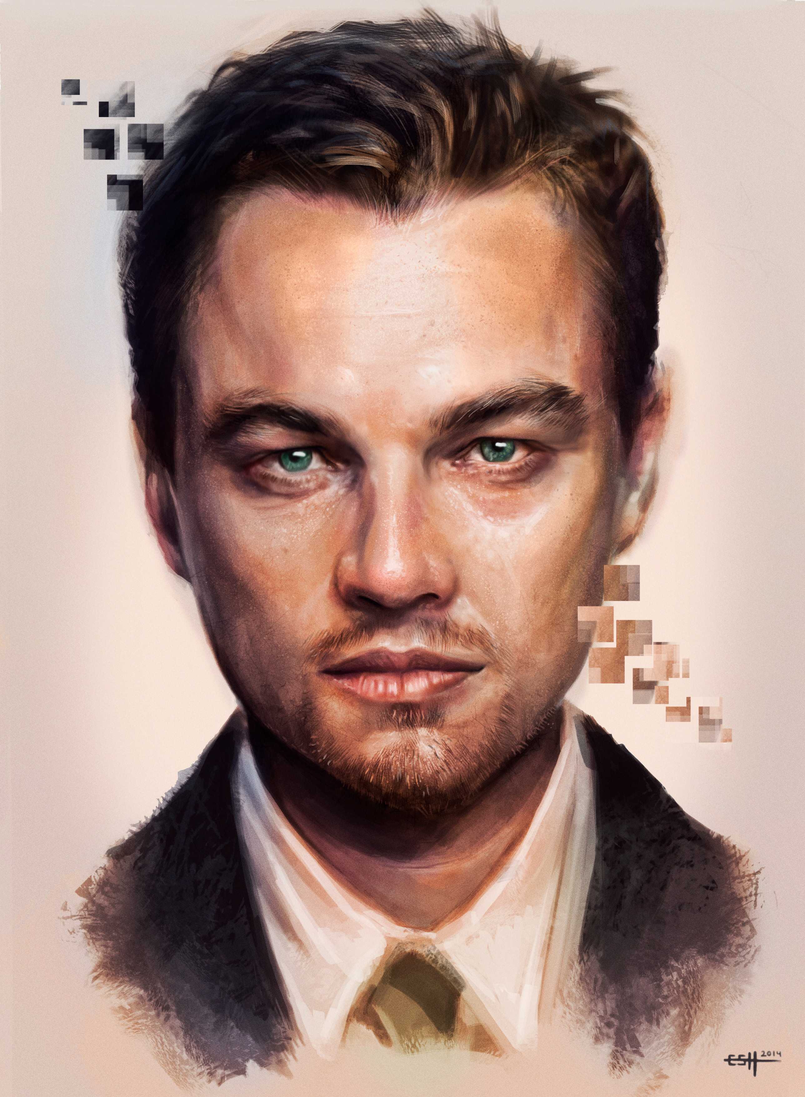 Artstation Leonardo Dicaprio Edgar Sanchez Hidalgo