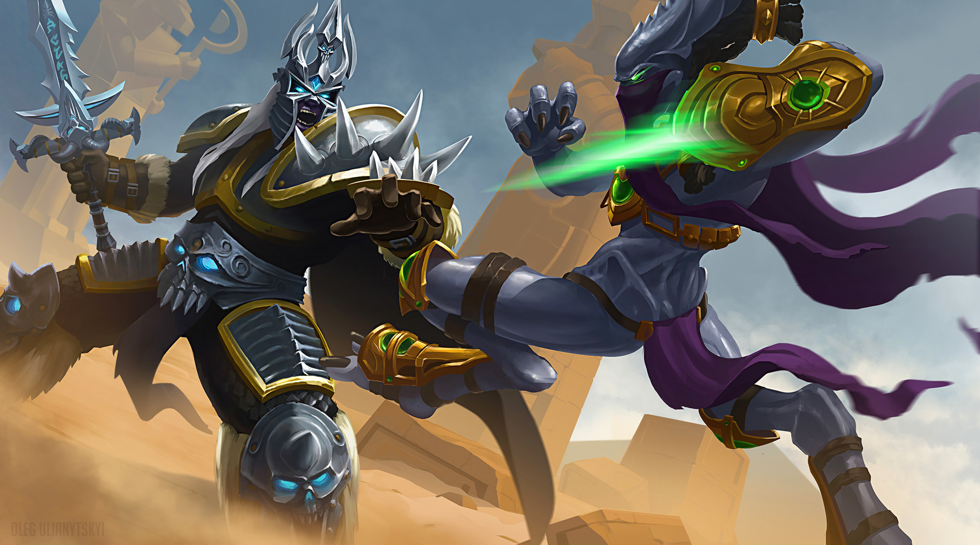 Artstation Heroes Of The Storm Fan Art Oleg Ulianytskyi